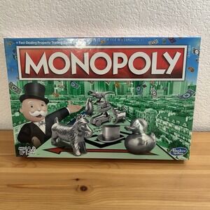 New Sealed Original Hasbro Monopoly Classic Board Game C1009